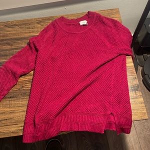 Light weight pink sweater